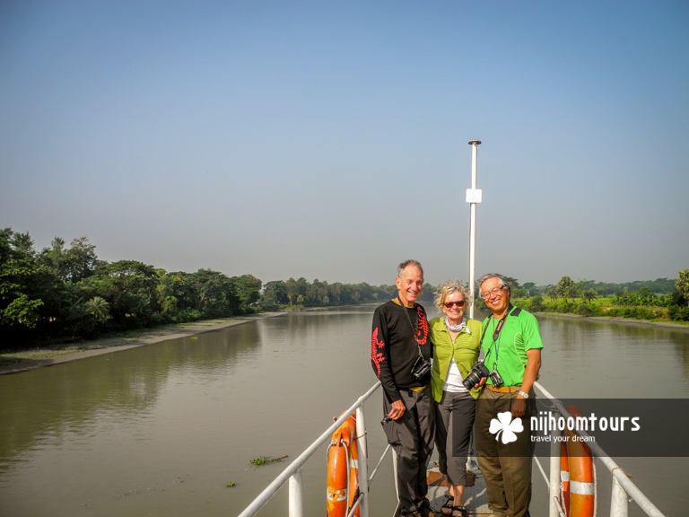 On the Rocket paddle steamer in Bangladesh