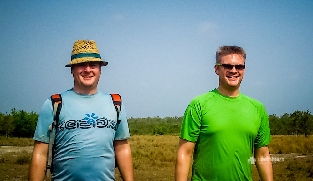 Adam Hugill from UK at Sundarbans