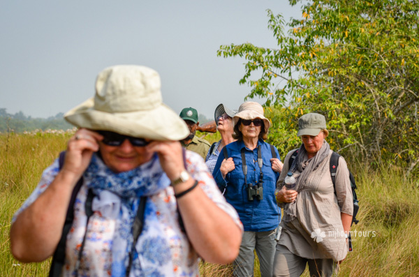 Deirdre Cockcroft in Sundarbans with the fellow travelers