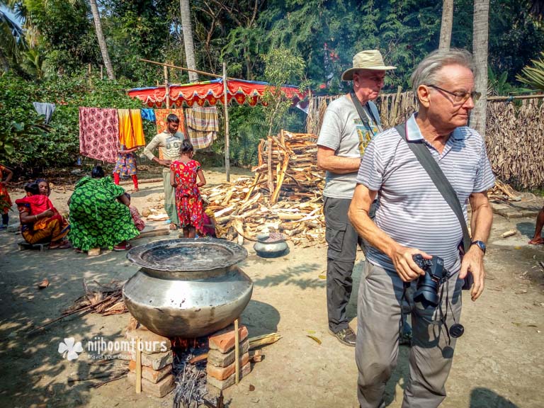 Walking inside Sundarbans in Bangladesh with Nijhoom Tours