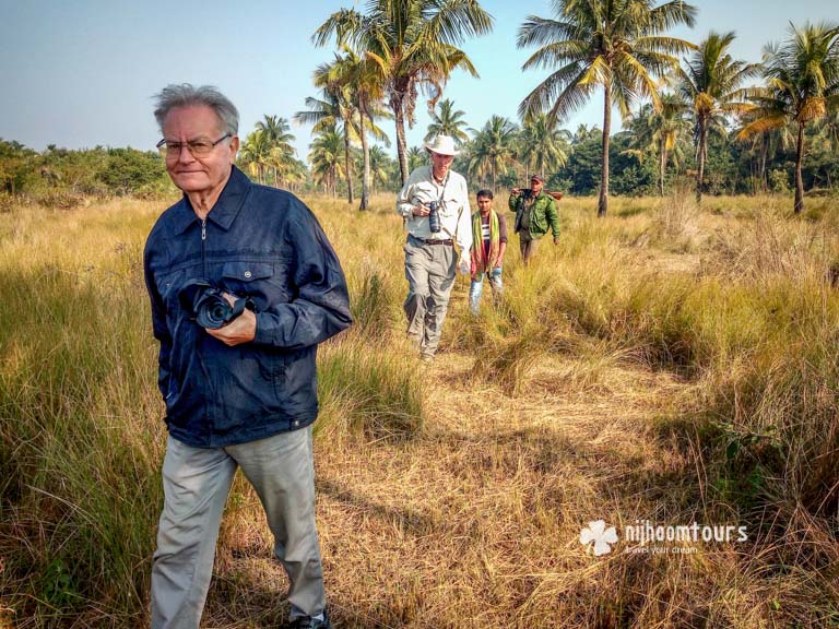 Walking inside Sundarbans in Bangladesh with Nijhoom Tours