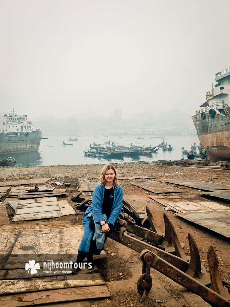 At the shipyards of Dhaka