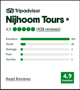 438 Review Widget of Nijhoom Tours