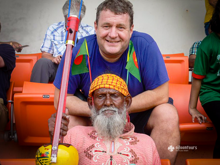 Michael Kendall from England, who visited Bangladesh for 08 days in October, 2016, during the England cricket team's Bangladesh tour